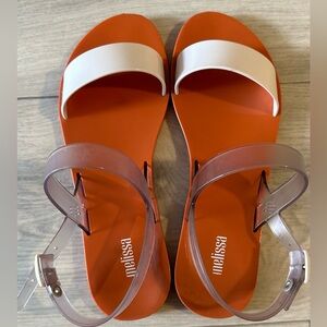 Melissa Jelly Sandals, Size 8
